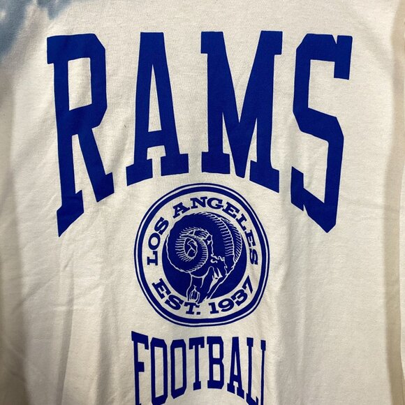 NFL Franchise NFC West Los Angeles Rams Tie-Dye Long Sleeve XL - Picture 2 of 4